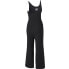 Puma Ribbed Scoop Neck Jumpsuit Womens Black Casual 531846-01