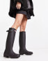 Hunter Original tall wellington boots in black