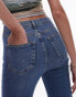 Topshop Tall high rise Jamie jeans in mid blue