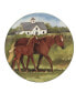 York Stables Set of 4 Dinner Plate 10.5"