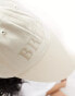 Six Stories Bride embroidered cap in champagne