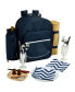 Deluxe 2 Person Picnic Backpack Cooler, Wine Pouch, and Blanket