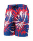 Men's Royal Buffalo Bills Retro Static Mesh Lounge Shorts