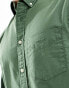 GANT archive logo sunfaded oxford shirt in dark green