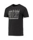 Комплект пижамы Concepts Sport Gray, Black Chicago White Sox Meter T-shirt and Shorts Sleep Set