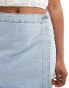 New Look denim wrap skort