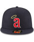 Men's Navy California Angels Cooperstown Collection Wool 59FIFTY Fitted Hat