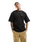 Sean John script t-shirt in black with retro car back print