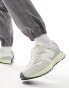 New Balance 327 trainers in white & grey