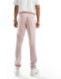 Devils Advocate pink skinny suit trouser