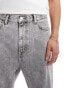 Weekday Galaxy loose fit baggy jeans in grey wash