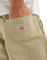 Dickies duck canvas utility trousers in light tan