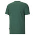 Puma Essentials Heather Logo Crew Neck Short Sleeve T-Shirt Mens Green Casual To