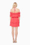 Parker Lorenzo Short Sleeve Dress Women's Sz. 6 (Watermelon) 152831