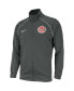 Men's Gray Canada Soccer Anthem Raglan Full-Zip Jacket