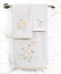 Textiles Turkish Cotton Mariposa Embellished Bath Towel Set, 2 Piece