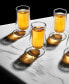 Cosmos Double Wall Shot Glasses, Set of 4