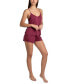 Women's 2-Pc. Lace-Trim Cami Pajamas Set