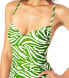 Anne Cole 300716 Women X Back Shirred One Piece Swimsuit Size 12