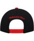 Men's Black D.C. United Team Script 2.0 Stretch Snapback Hat