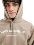 Vans sport loose fit fleece hoodie in taupe