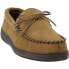 HideAways by LB Evans Marion Moccasin Mens Brown Casual Slippers 1736