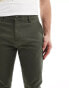 ASOS DESIGN skinny chinos in khaki