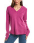 Forte Cashmere Raglan V-Neck Cashmere Sweater Women's