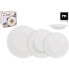 LA MEDITERRANEA Round Tableware 18 Units Aneto