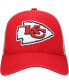 Men's Red Kansas City Chiefs Flagship MVP Snapback Hat