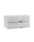 Aston & Arden Egyptian Cotton Luxury Bath Towels (Pack of 2), 600GSM, Seven Color Options, Jacquard Dobby Border, 30x54