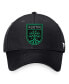 Men's Black Austin FC Alpha Adjustable Hat