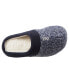 Women's Heathered Knit Jessie Hoodback Slippers