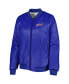 Women's Oatmeal, Royal Buffalo Bills Switchback Reversible Full-Zip Jacket