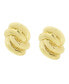 Knot Statement Stud Earrings