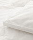 All Season White Goose Feather and Fiber Comforter, Full/Queen