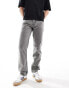 New Look straight leg jeans in light grey