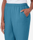 Petite Sedona Sky Sedona Pull On Balanced Straight Leg Pant, Petite & Petite Short