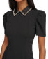 Women's Embellished-Collar Dress