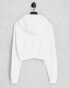 Levi's silvertab cropped hoodie in white