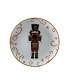 Holiday Magic Nutcracker 4 Piece Dessert Plate Set