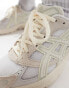 Asics Gel-1130 trainers in white and beige