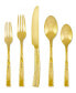 Argent Orfèvres Paris Hammered Gold 20-Pc. Flatware Set, Service for 4