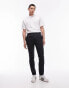 Topman elasticated waist jogger trouser in navy