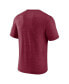 Men's Heathered Burgundy Washington Commanders Sporting Chance T-shirt