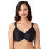 Wacoal womens Bodysuede Ultra Full Figure Seamless Underwire Bra, Black, 32DDD