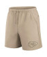 Men's and Women's Khaki Kansas City Chiefs Elements Super Soft Fleece Shorts