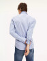 Tommy Jeans slim fit stretch shirt in blue