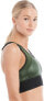 Lole 168311 Womens Pascale Scoop Neck Racerback Sport Bra Greens Size X-Small