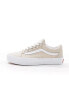 Vans Old Skool Summer Linen trainers in beige